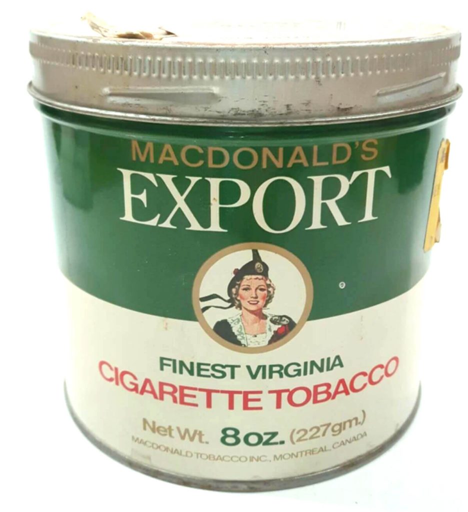 Embark on a Timeless Journey with a Vintage Virginia Tobacco Advertisement from the Mesmerizing 1950s